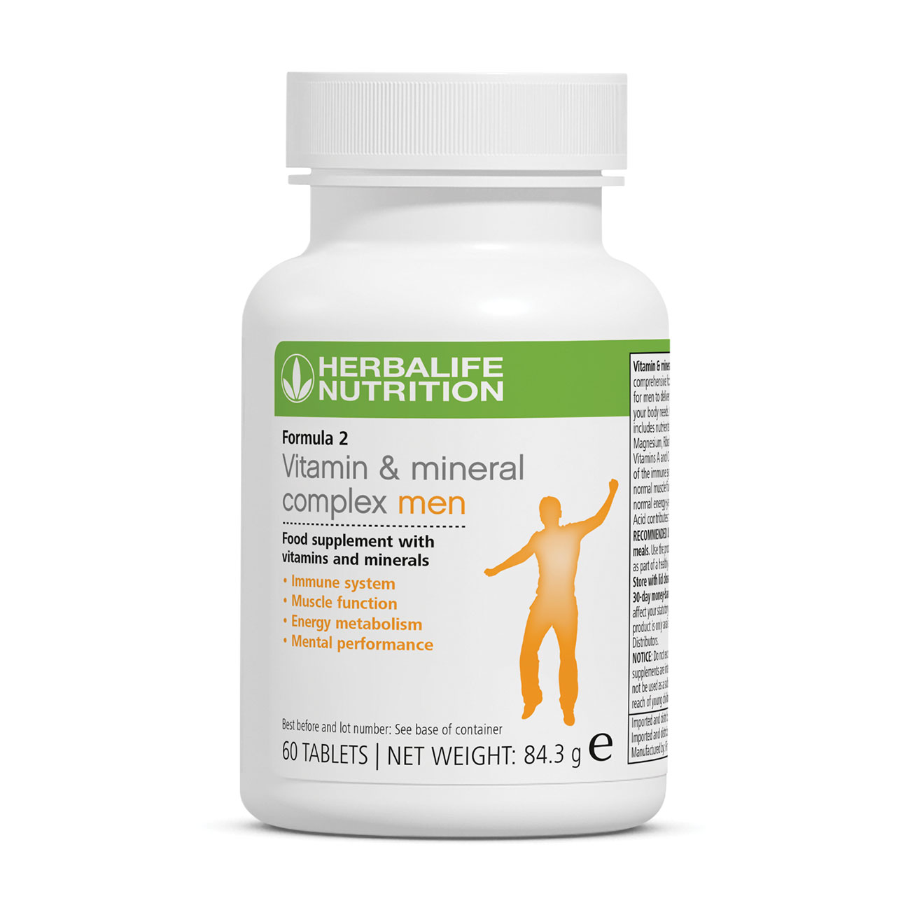 Formula 2 Vitamin & Mineral Complex Men 60 tablets Herbalife