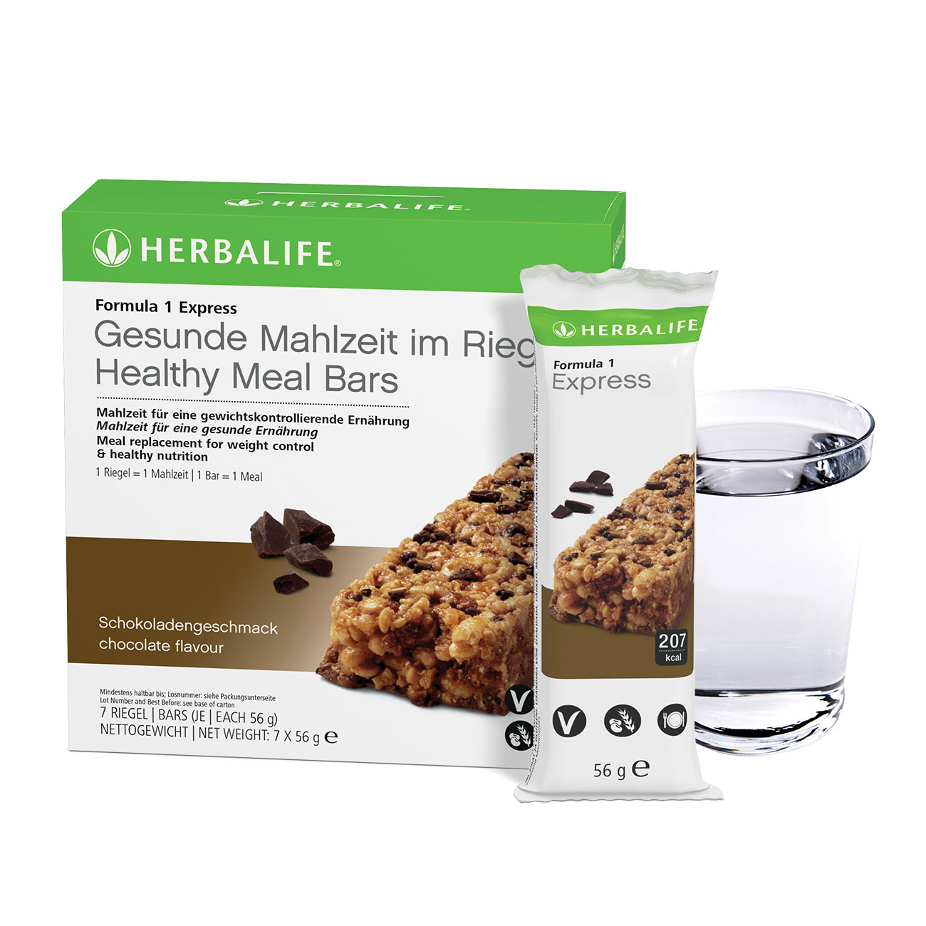 Formula 1 Meal Replacement Bar Chocolate 7 bars Herbalife Nutrition
